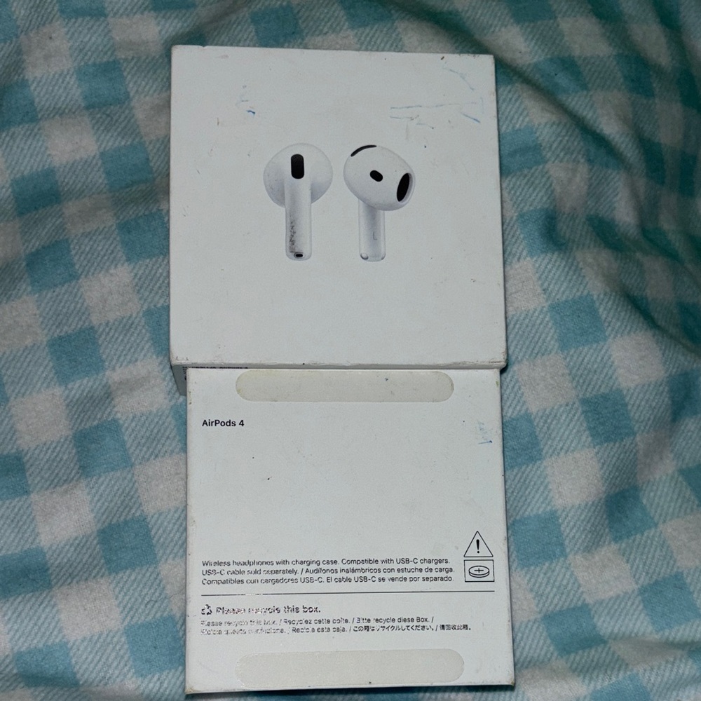 Wireless AirPods  4 - White Box